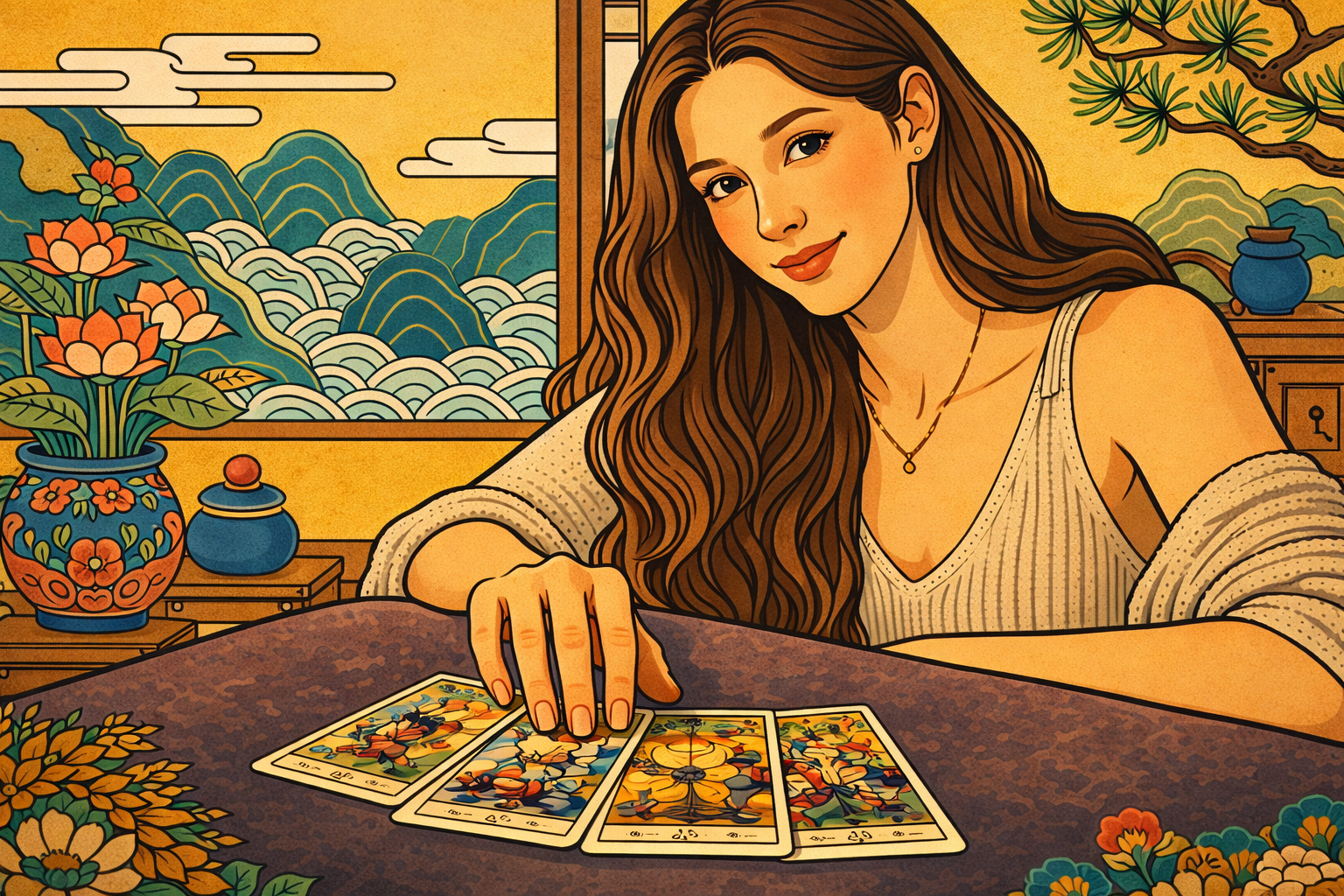 arot reading vs K-Saju — two systems, one question