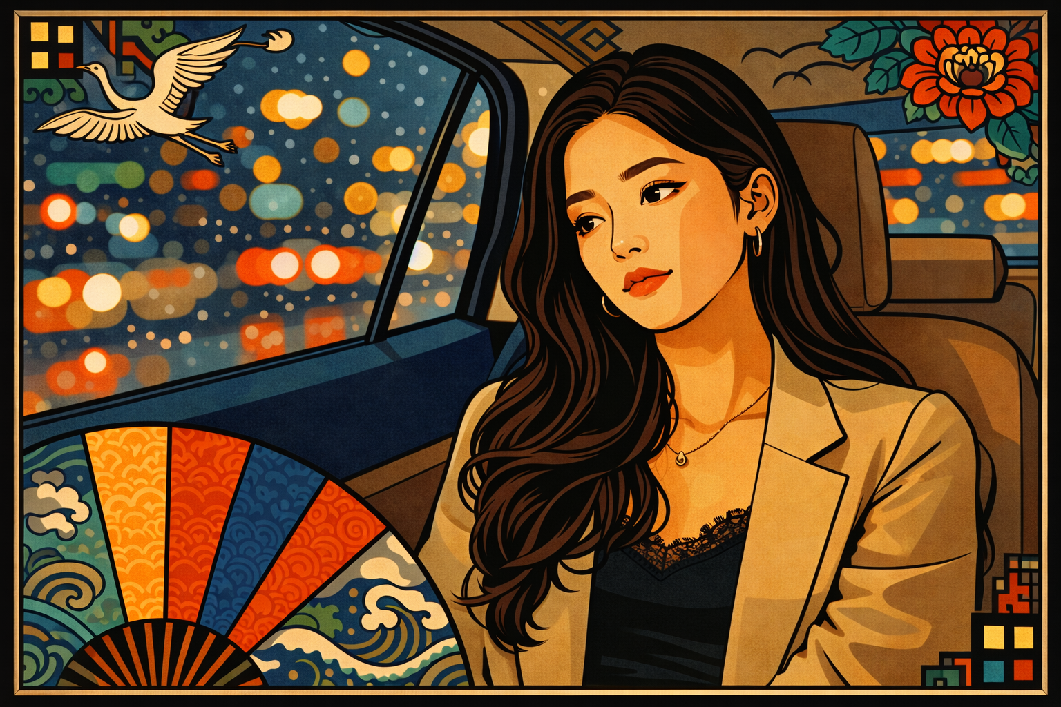 Not the comfortable kind. The kind that has weight. The kind where the sounds of the evening — laughter, someone else's music, noise of being around other people — drain out of the room and leave something behind that was always there, waiting.