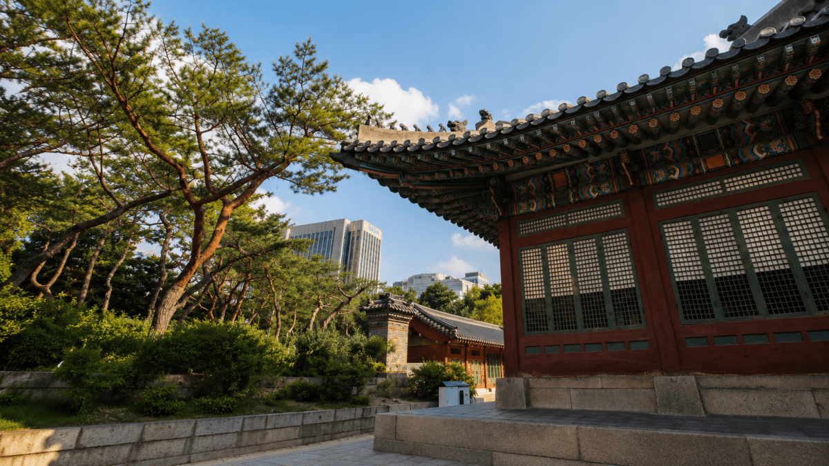 When Hard Work Stops Working - Traditional Korean palace courtyard, Seoul