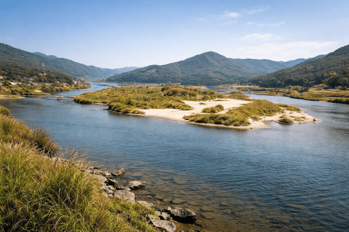 Korean hangover soup olgaengi — Binaeseum island Chungcheong