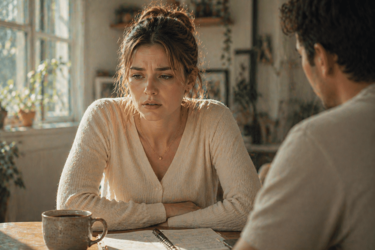 Questioning your own reality against his certainty: woman caught between competing versions