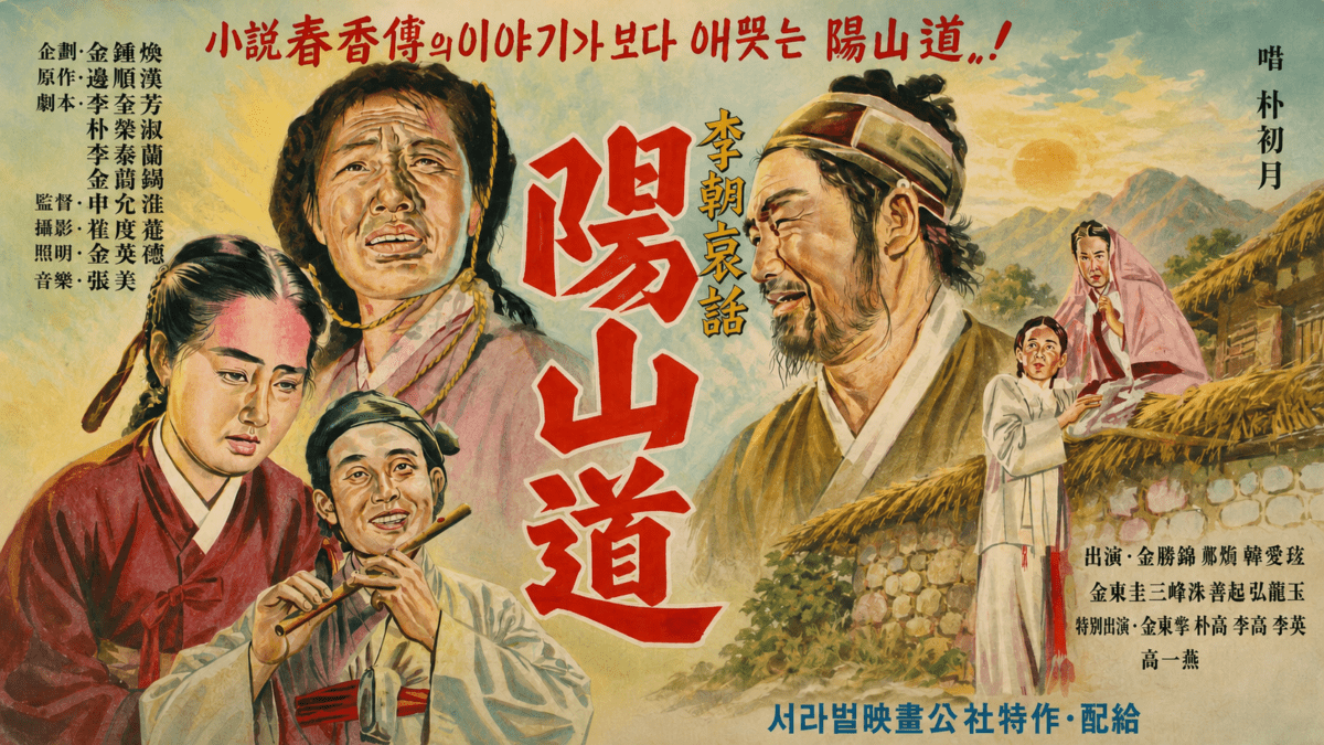 Vintage Korean film poster connected to The Housemaid era, showing family tension and emotional conflict in classic cinema.